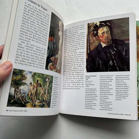 ART in FOCUS Van Gogh & Cezanne books both books included in purchase - Picture 5 of 10